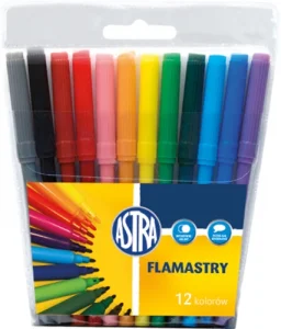 Pisaki 12Kolory Etui Astra