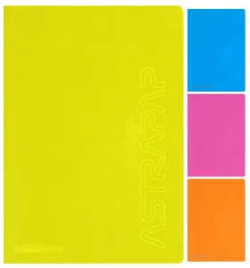 Zeszyt A5/60K Linia J. Angielski Oprawa Fluo Astra