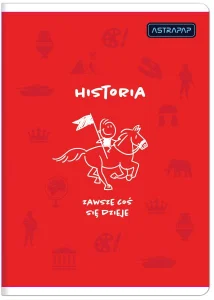 Zeszyt A5/60k kratka Historia ASTRA