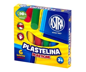 Plastelina 6 Kolorów Astra