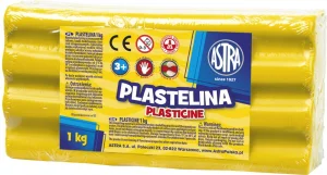 Plastelina 1 Kg Żółta Astra