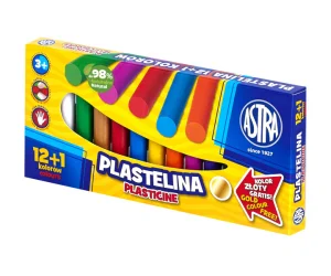Plastelina 12 Kolorów Złoty Astra
