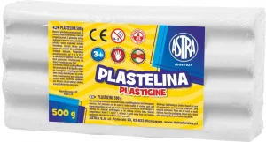 Plastelina 0.5 Kg Biała Astra