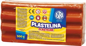 Plastelina 0,5 Kg Czerwona Astra