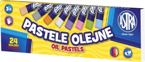 Pastele Olejowe 24 Kolory Astra