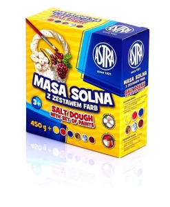 Masa Solna 450 G 6 Kolorów Farb Do Malowania Astra