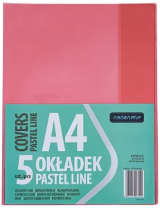 Okładka Szkol A4 Neon Line 5szt.