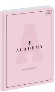 Brulion A4 96 Kartek W Kratkę Academy Pastel Interdruk