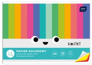 Papier Kolorowy A4 10 Kartek Interdruk