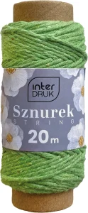 Sznurek Dekor 20M Pastel Mix Interdruk