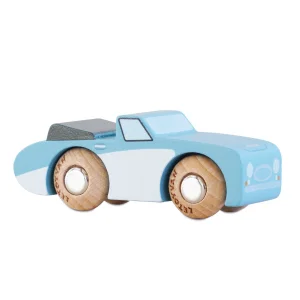 Kolekcjonerski samochodzik GT10 Justin kabriolet drewniane auto Le Toy Van