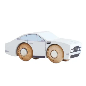 Kolekcjonerski samochodzik GT35 Aaron sportowe drewniane auto Le Toy Van