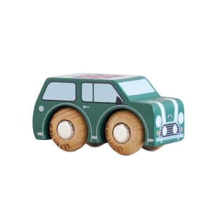 Kolekcjonerski samochodzik GT45 Molly osobowe drewniane auto Le Toy Van