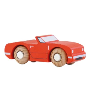 Kolekcjonerski samochodzik GT75 Marc kabriolet drewniane auto Le Toy Van