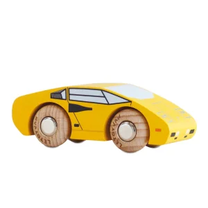 Kolekcjonerski samochodzik GT80 Lando wyścigowe drewniane auto Le Toy Van