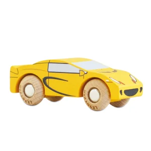 Kolekcjonerski samochodzik GT105 Louis wyścigowe drewniane auto Le Toy Van