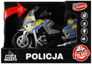 Motocykl Policja Moje Miasto Mega Creative