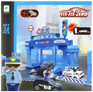 Parking Policja Z Akcesoriami Mega Creative