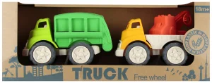 Auto Budowlane Cartoon 2Szt Mega Creative