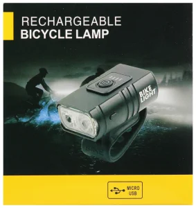 Lampka rowerowa USB przód/tył MEGA CREATIVE