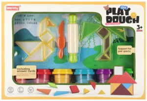 Masa Plastyczna Z Akcesoriami Tangram Mega Creative