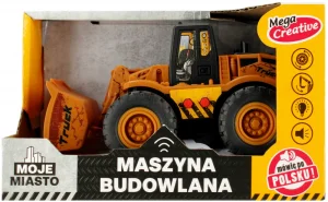 Maszyna Budowlana Spychacz Moje Miasto Mega Creative