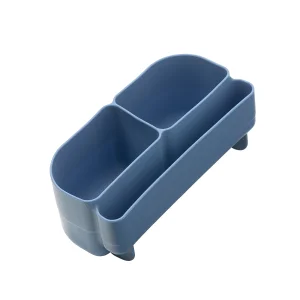 Silikonowy wkład do mini lunchboxa z przegrodą na sztućce, Ocean, b.box