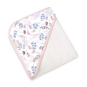 OKRYCIE KĄPIELOWE FROTTE 100X100 LUVI TWIGS PINK