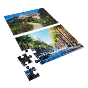 Puzzle świat w kawałkach