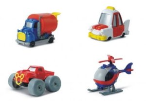 Auto Disney w skali 1:64 – kolekcja 3 - BBruck, Mickey B,Taxi, H