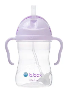 Bidon ze słomką 240 ml, Gelato Boysenberry, b.box